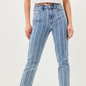PACSUN STRIPED DENIM
